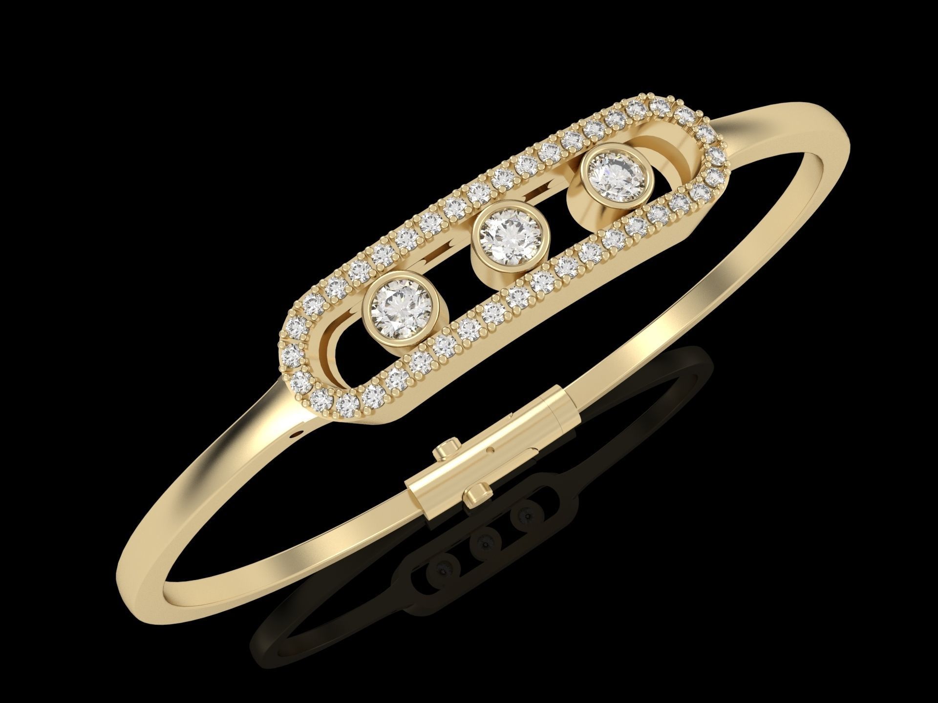 bracelet missika 3D print model_1