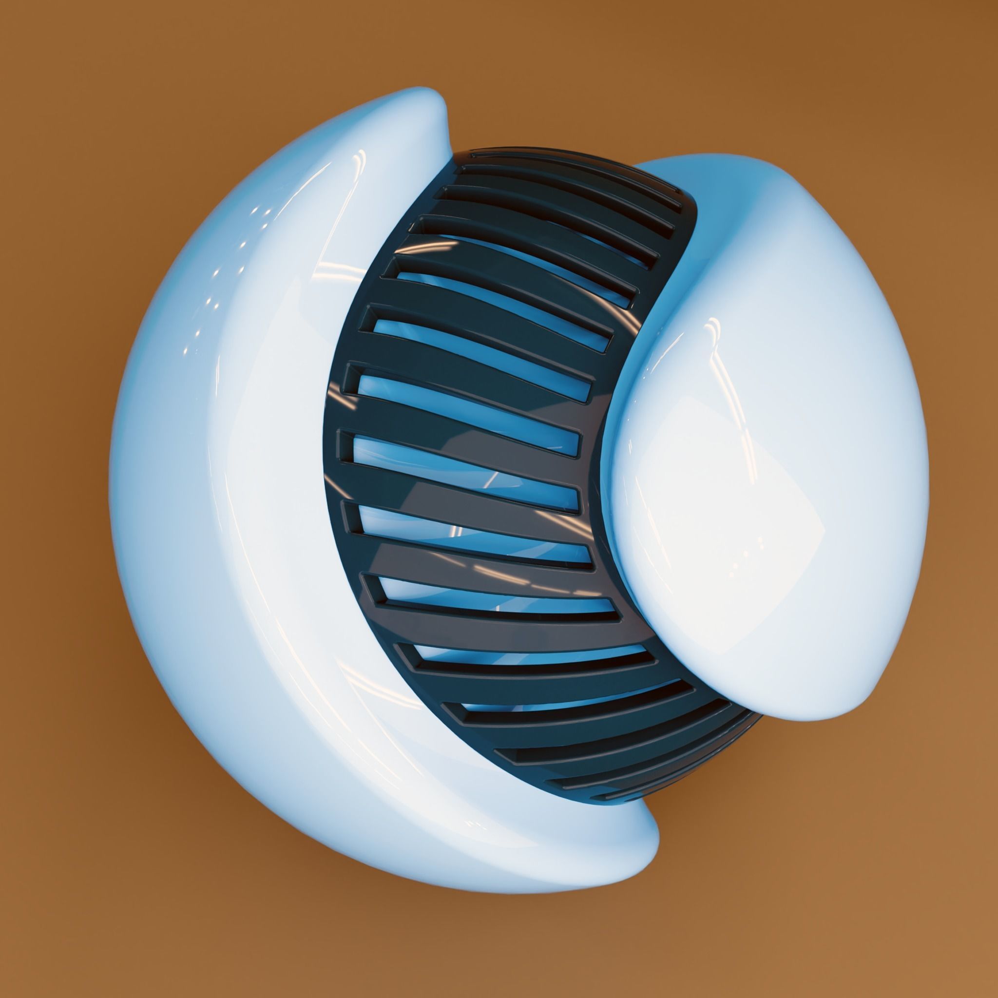 gimball b 3D print model_3