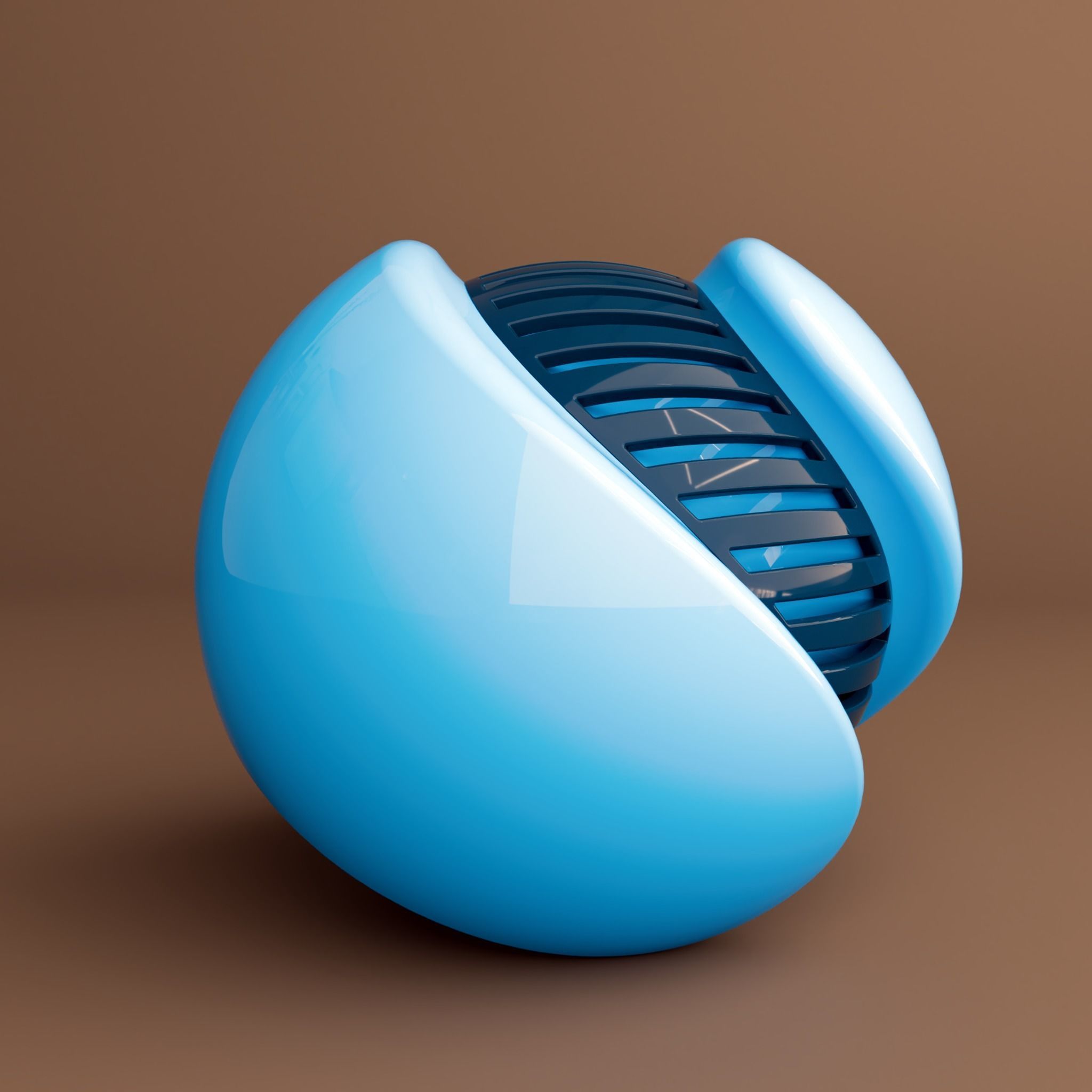 gimball b 3D print model_2