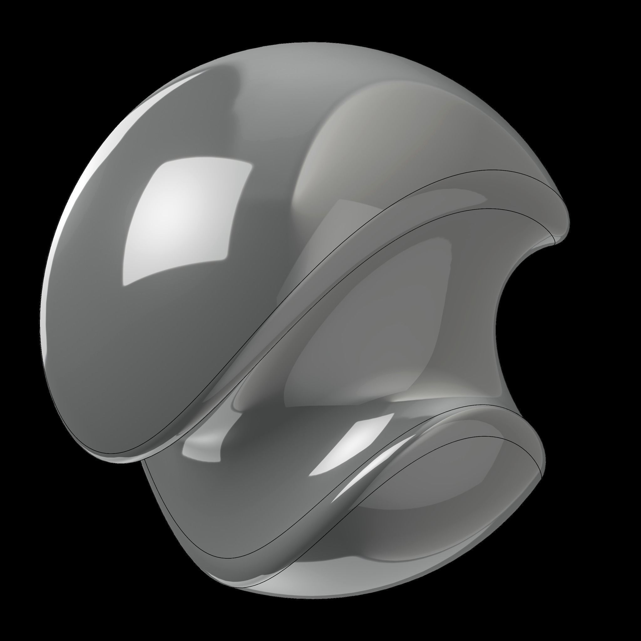 gimball b 3D print model_9