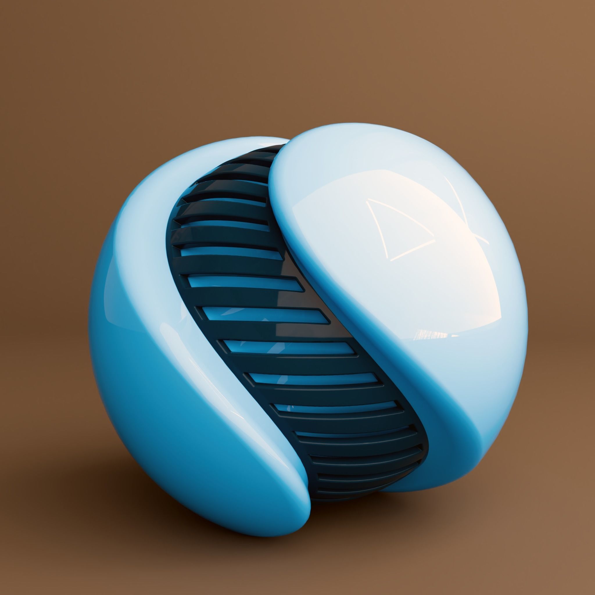 gimball b 3D print model_1