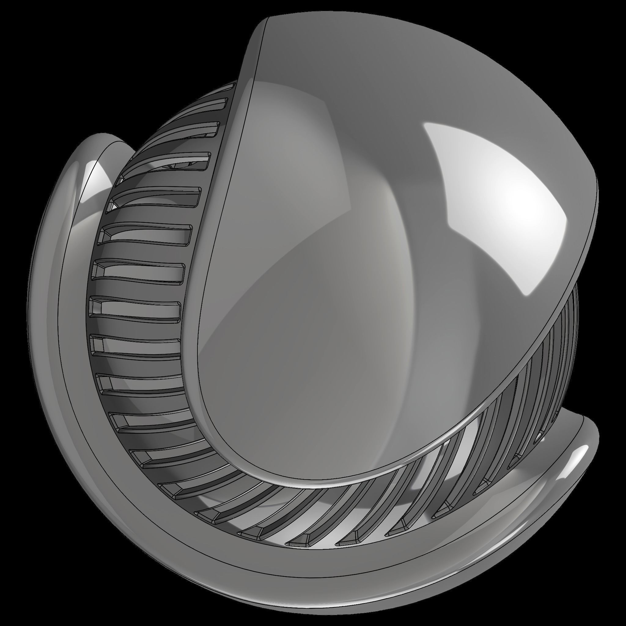 gimball b 3D print model_7