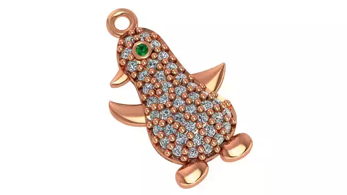 Penguin Charm Pendant