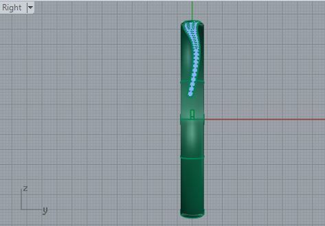 Diamond Bangle Bracelet 3722 3D print model_6