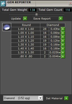 Diamond Bangle Bracelet 3722 3D print model_8