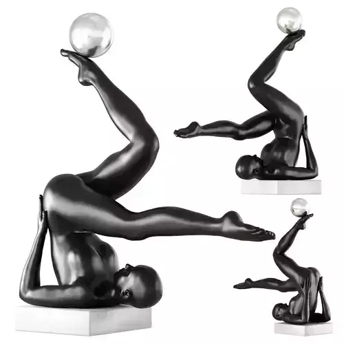 Tickmacrevan Modern Doll Figurine