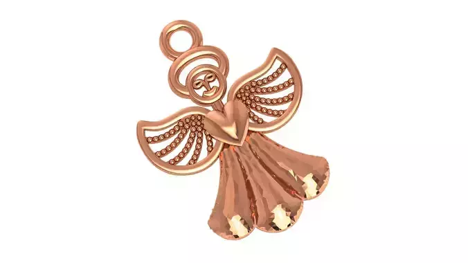 Love Angel Charm Pendant