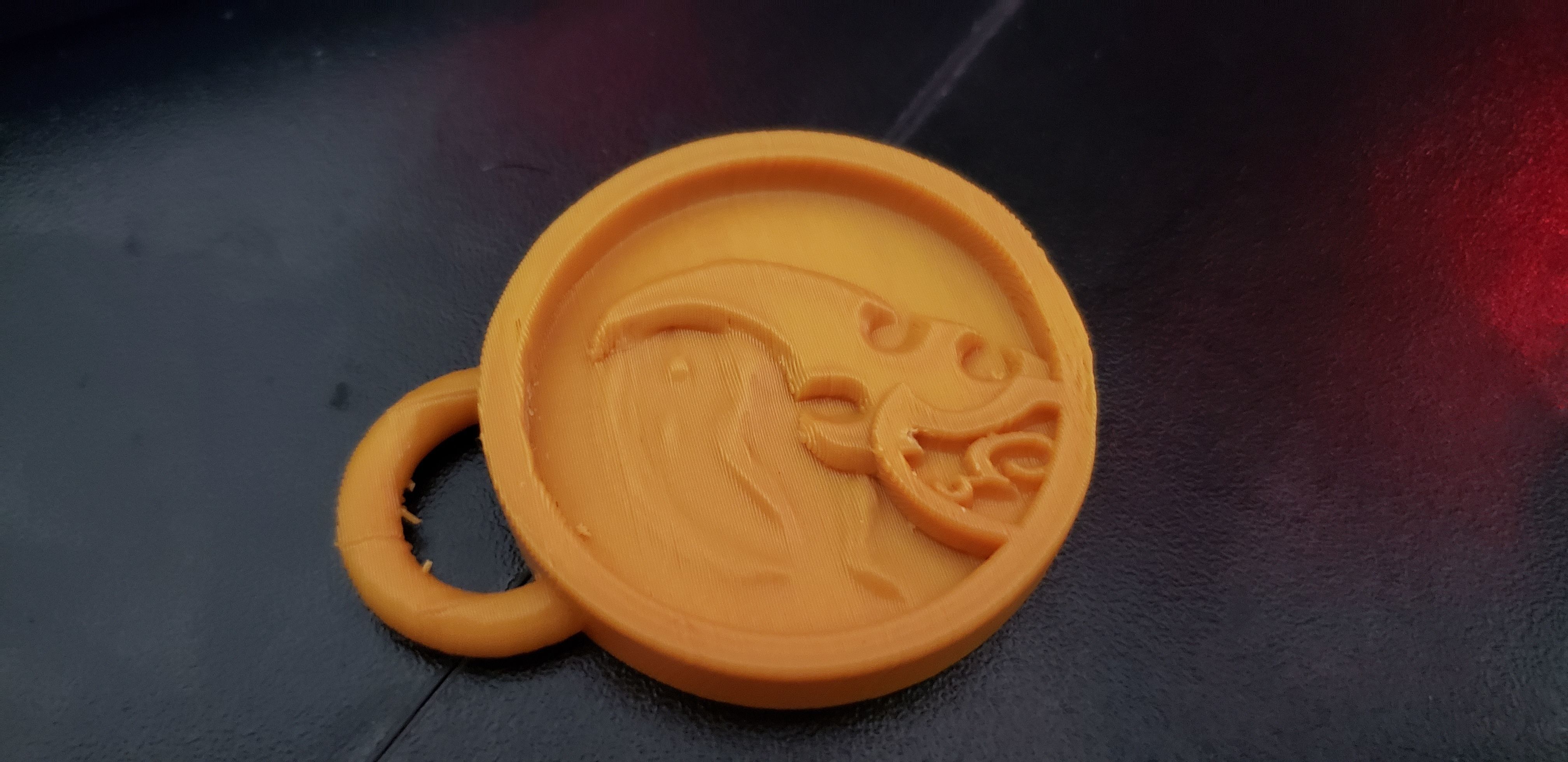 DEMON HUNTER WOW KEYCHAIN 3D PRINT 3D print model_3