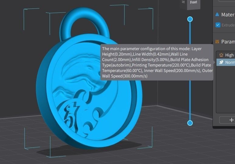 DEMON HUNTER WOW KEYCHAIN 3D PRINT 3D print model_8