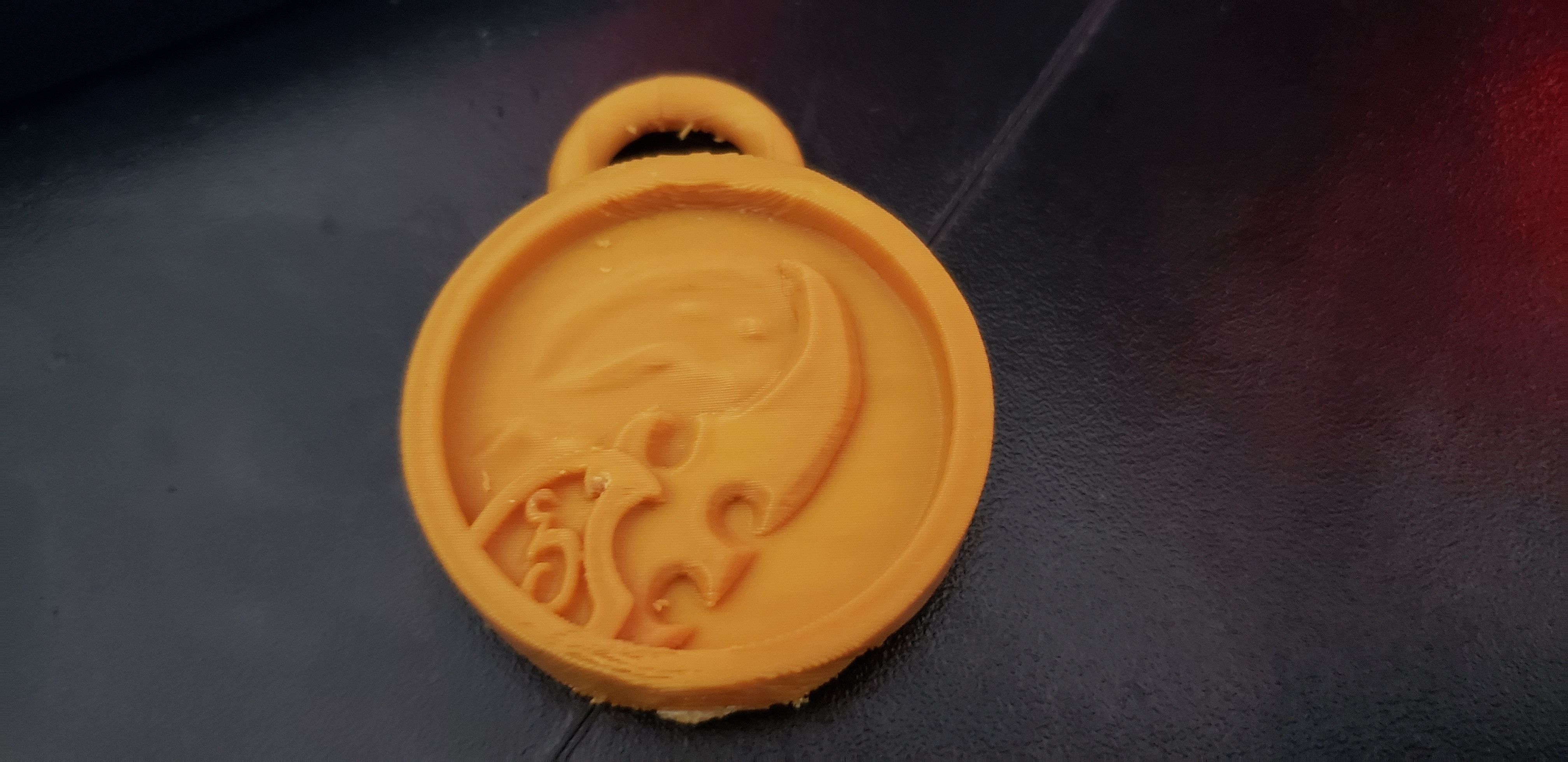 DEMON HUNTER WOW KEYCHAIN 3D PRINT 3D print model_2