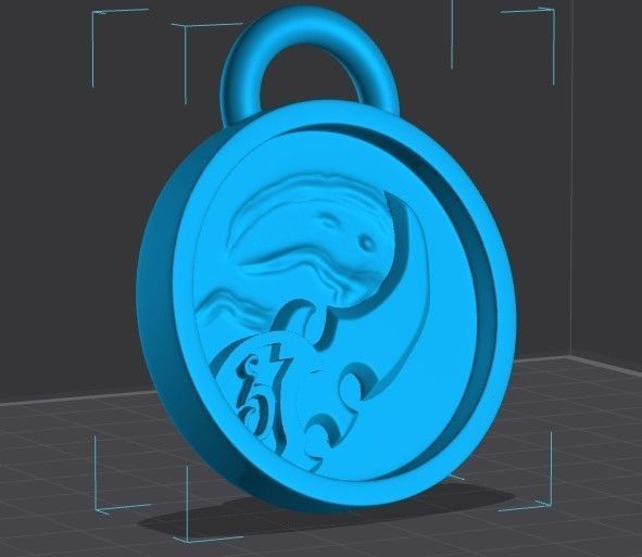 DEMON HUNTER WOW KEYCHAIN 3D PRINT 3D print model_7