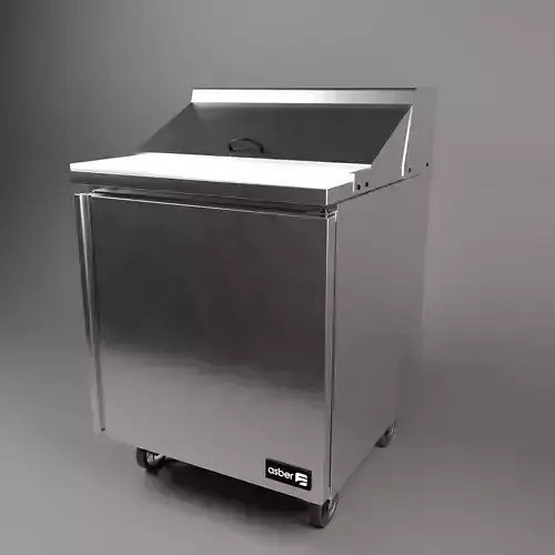 Cold Table - Mesa refrigeradora - ASBER 3D model