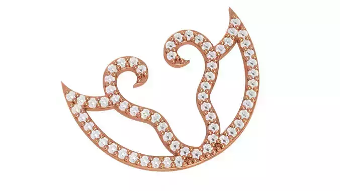 Seabird couple Pendant