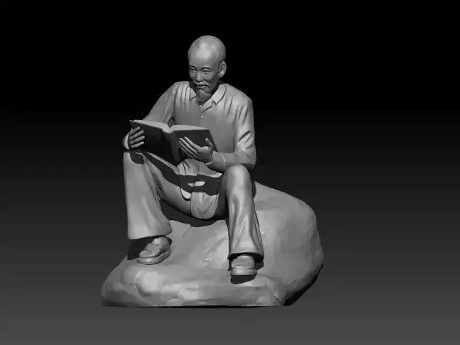 HO CHI MINH 3D print model