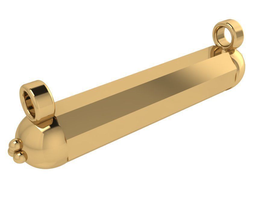 Capsule Pendant 3742 3D print model_1