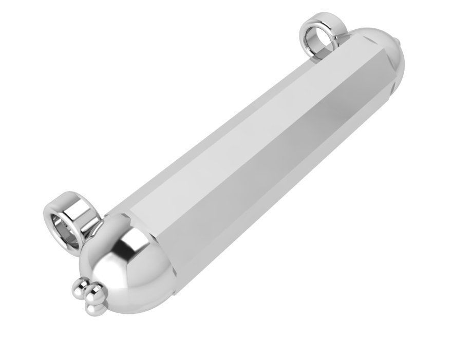 Capsule Pendant 3742 3D print model_3