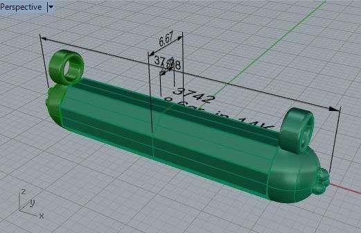 Capsule Pendant 3742 3D print model_7