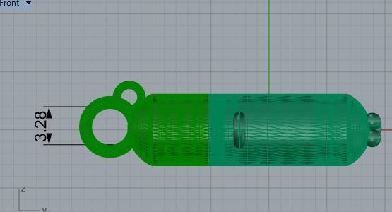 Capsule Pendant 3745 3D print model_5