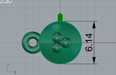 Capsule Pendant 3745 3D print model_6