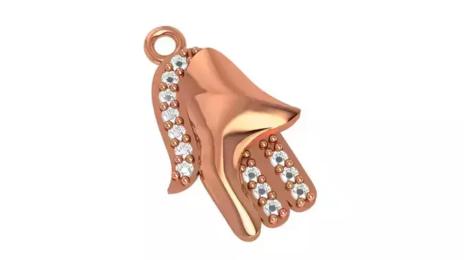 Hamsa Pendant  3D print model