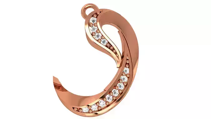 Australian Pelican Charm Pendant 