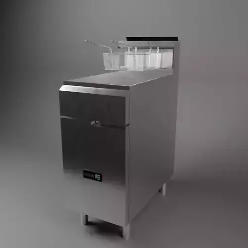 Fryer ASBER - Freidora Industrial 3D model
