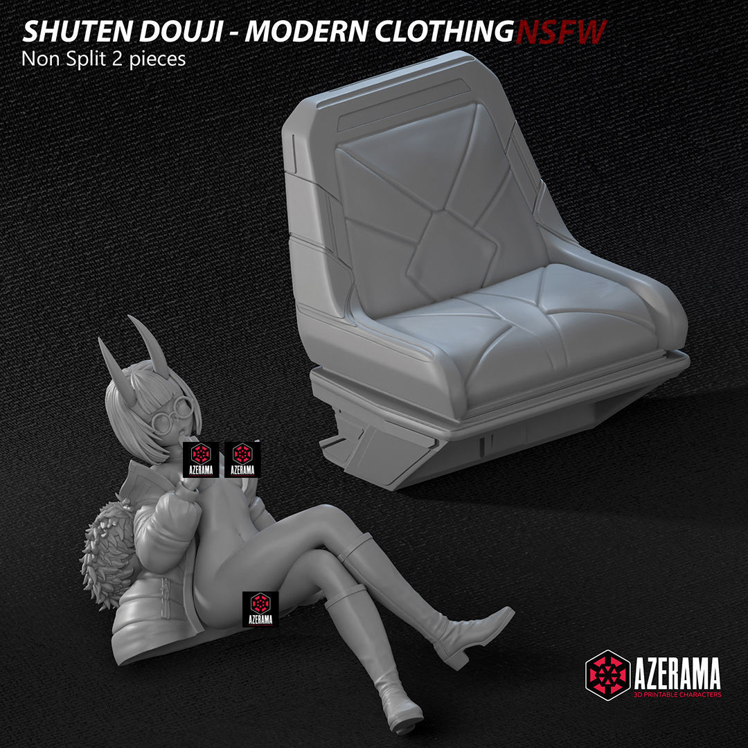 Shuten Douji-MC NSFW STL Ready for 3D Printing 3D print model_5