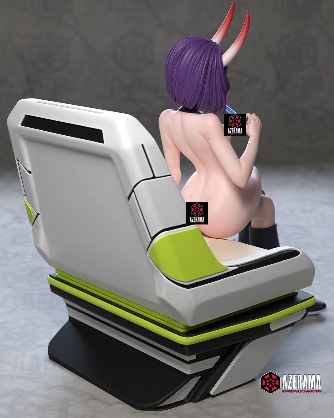 Shuten Douji-MC NSFW STL Ready for 3D Printing 3D print model_8