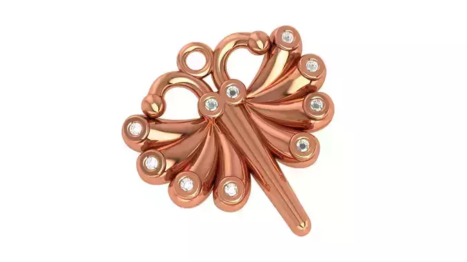 Dragonfly Charm Pendant  3D print model