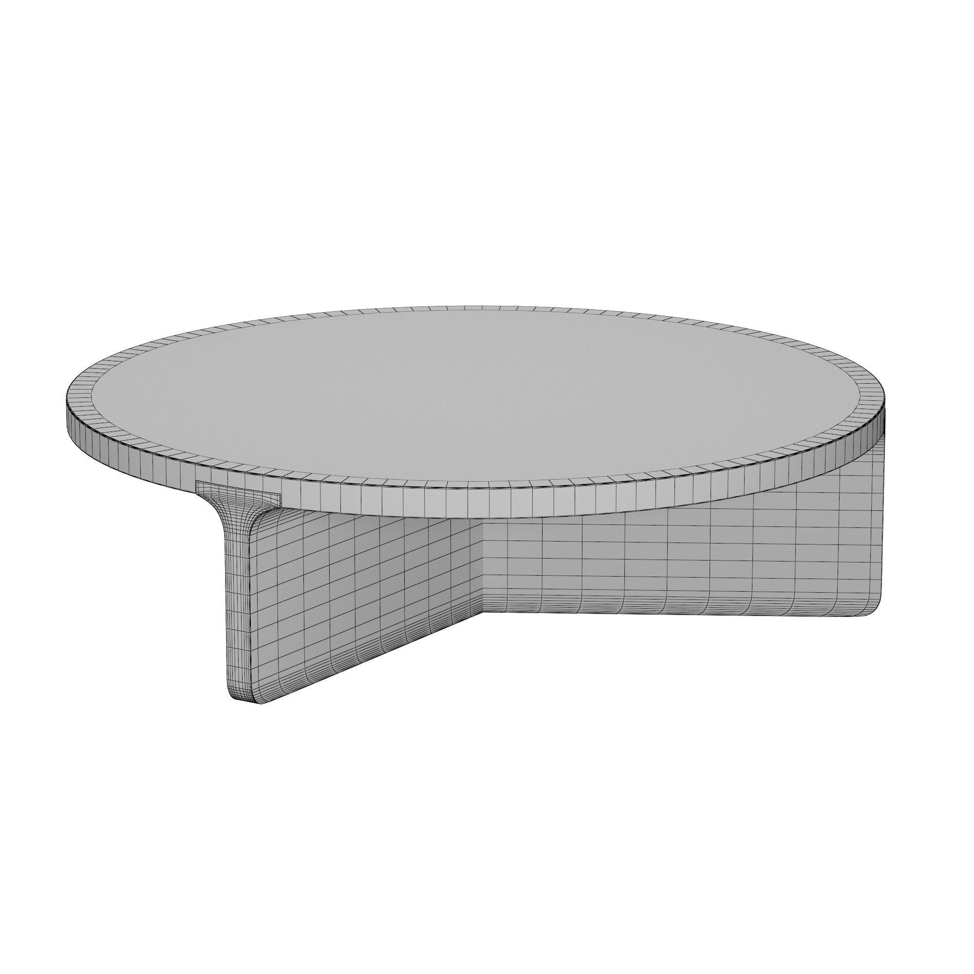 SANTIAGO ROUND COFFEE TABLE 3D model_4