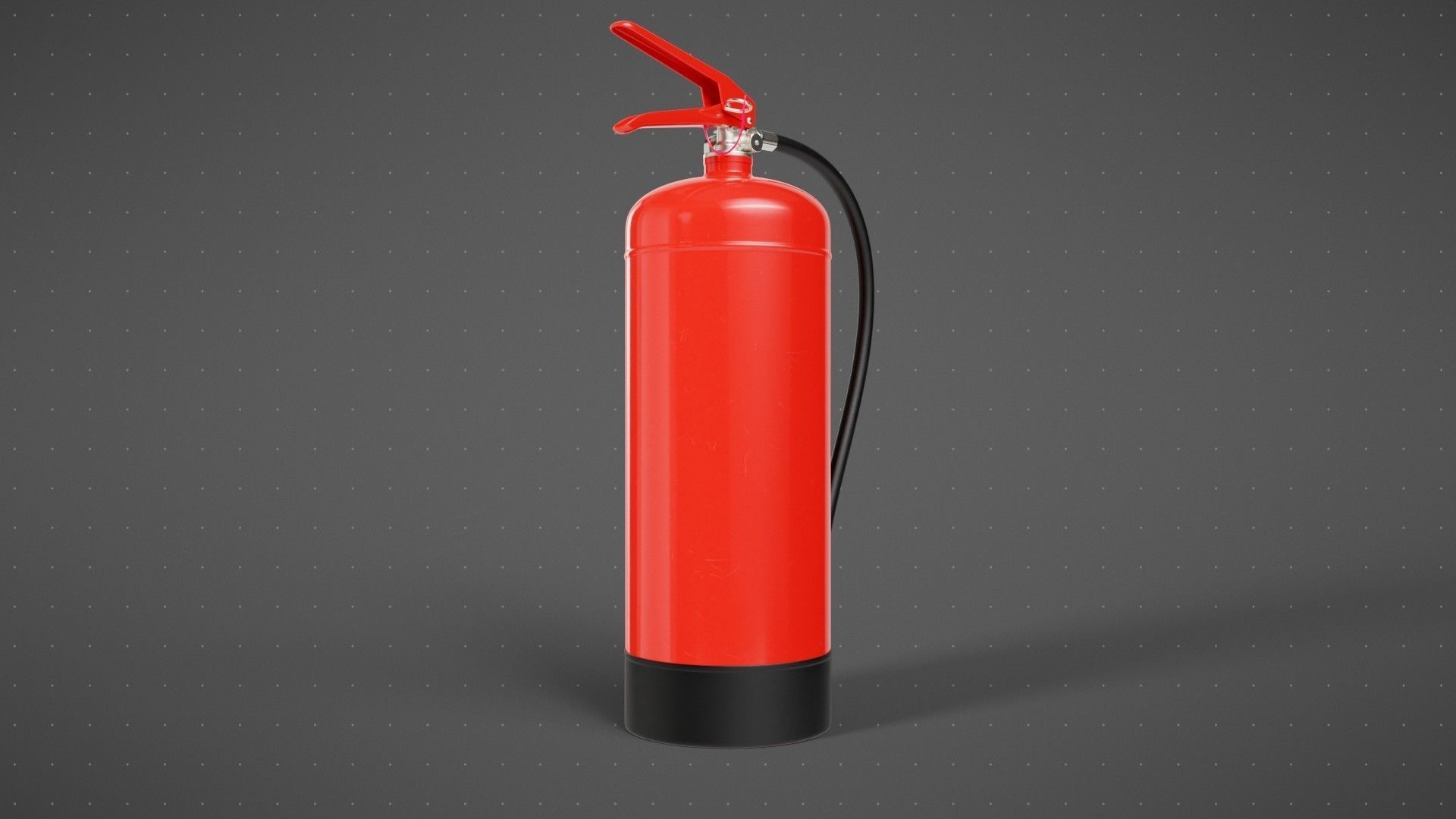 Water Fire Extinguisher 3D model_6