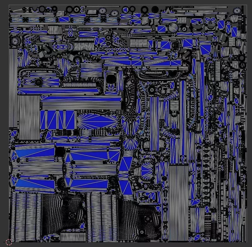 AAA Concept modern pistol Evac Dynamics Pulse 9mm Low-poly 3D model_11