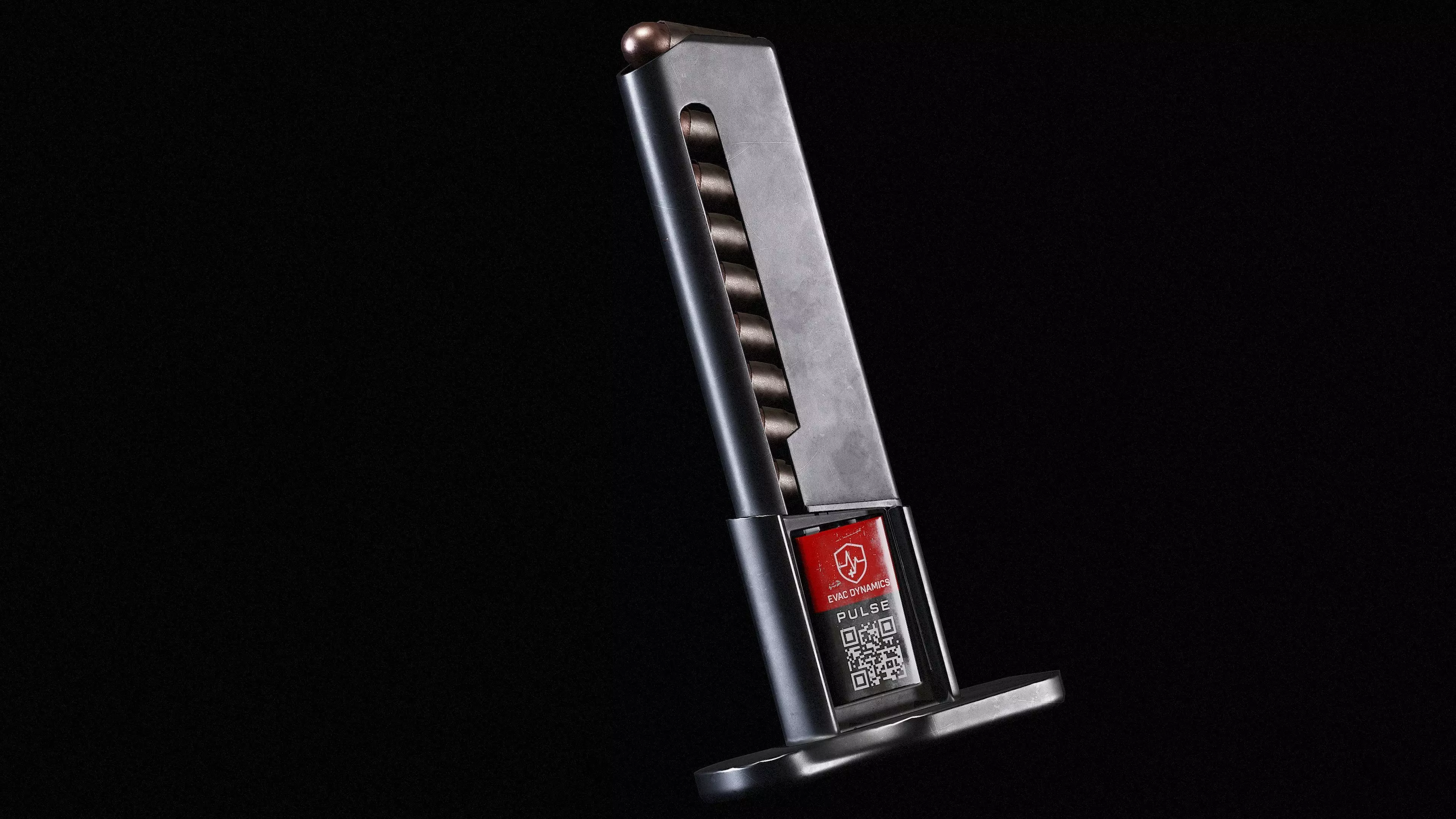 AAA Concept modern pistol Evac Dynamics Pulse 9mm Low-poly 3D model_7