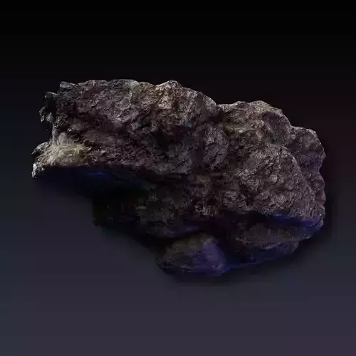 Large Rock realistic hi-poly 3D model