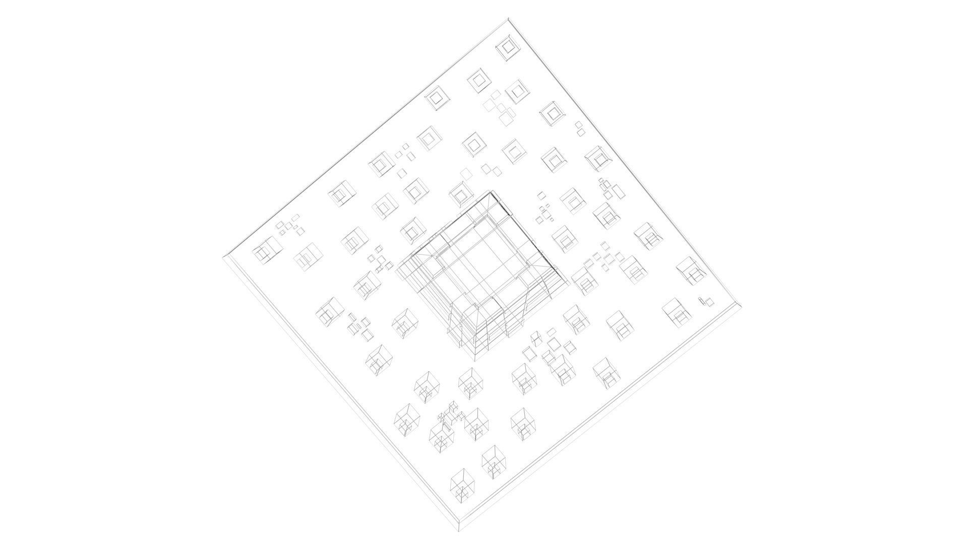 Low Poly Game Ready Stone Tower Low-poly 3D model_8