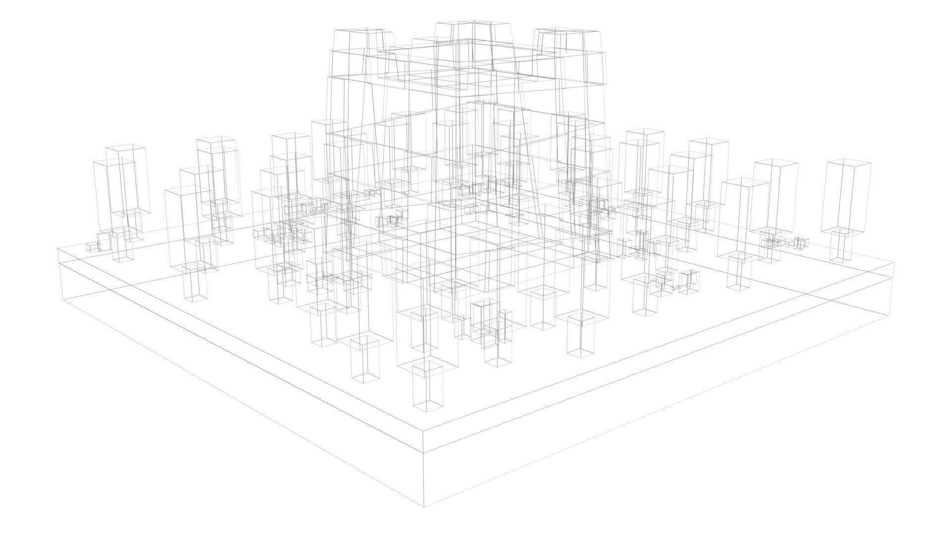 Low Poly Game Ready Stone Tower Low-poly 3D model_10