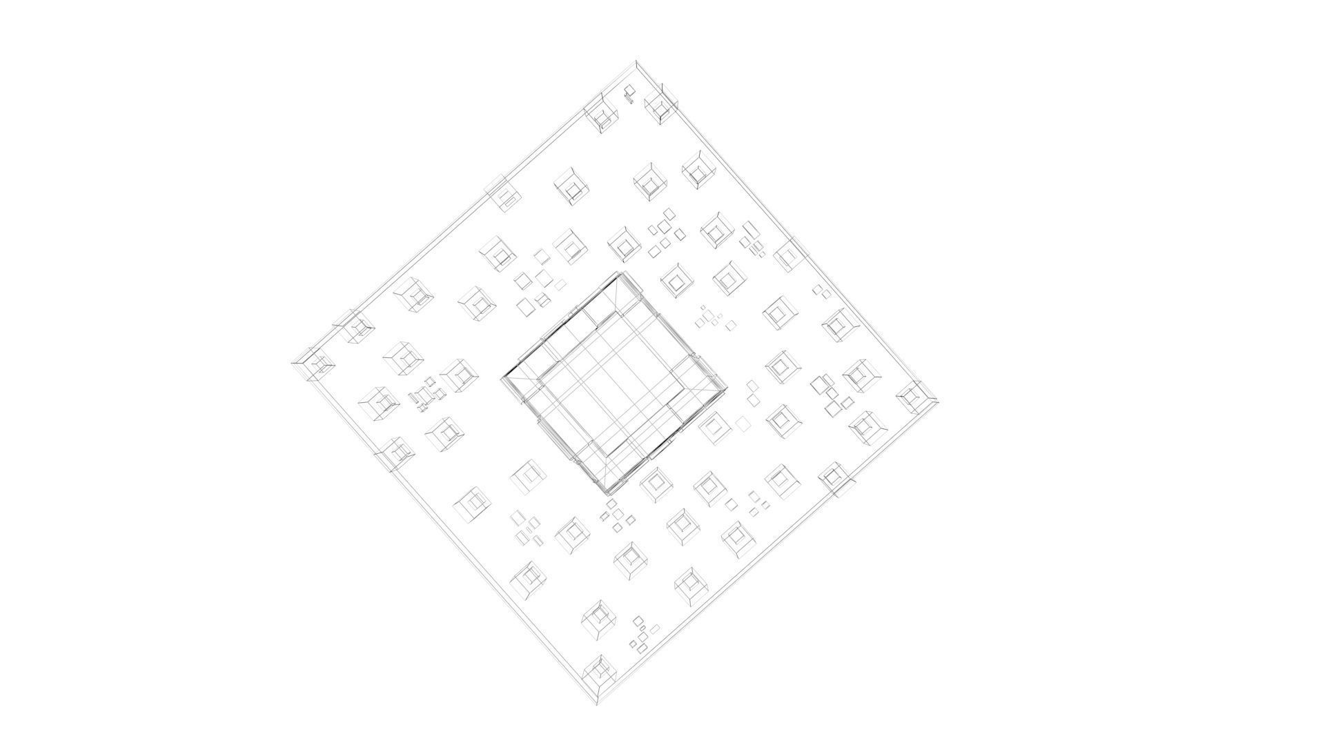 Low Poly Game Ready Stone Tower Low-poly 3D model_11