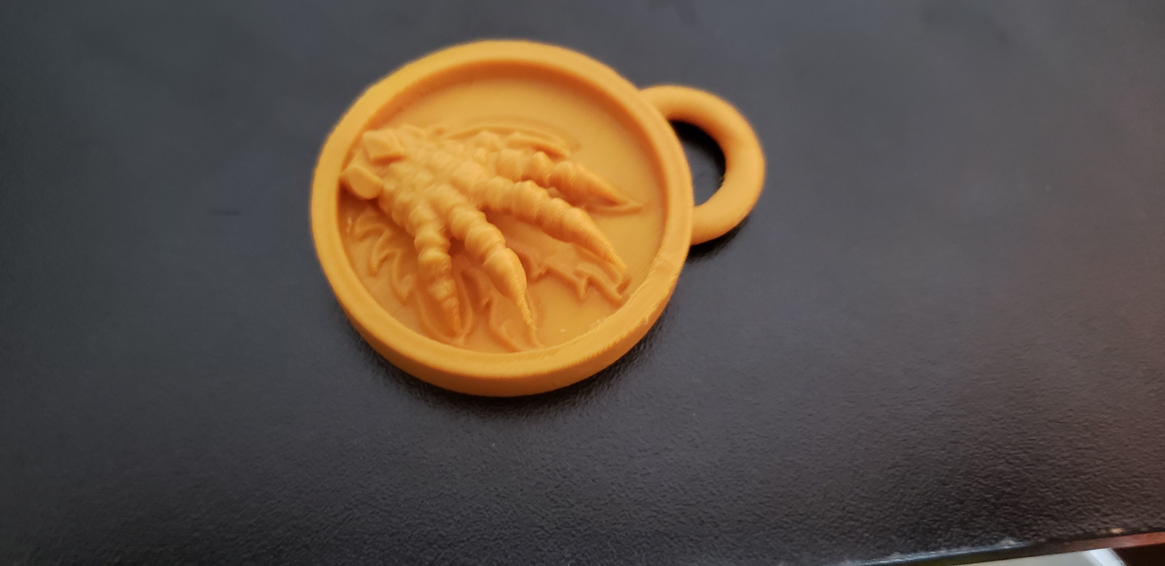 EVOKER WOW KEYCHAIN 3D PRINT 3D print model_4