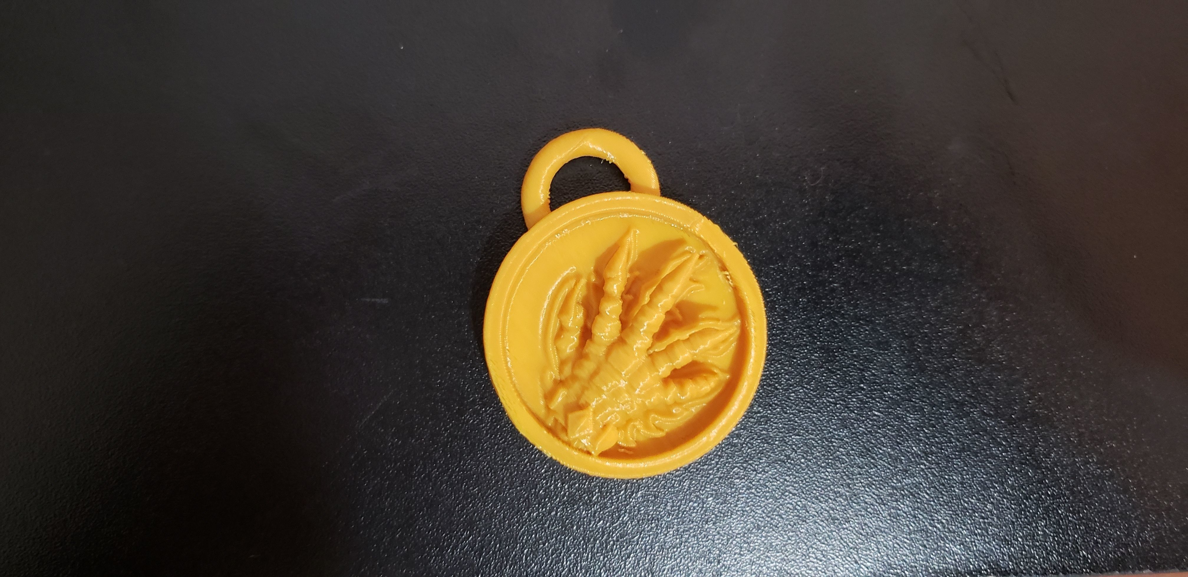 EVOKER WOW KEYCHAIN 3D PRINT 3D print model_6