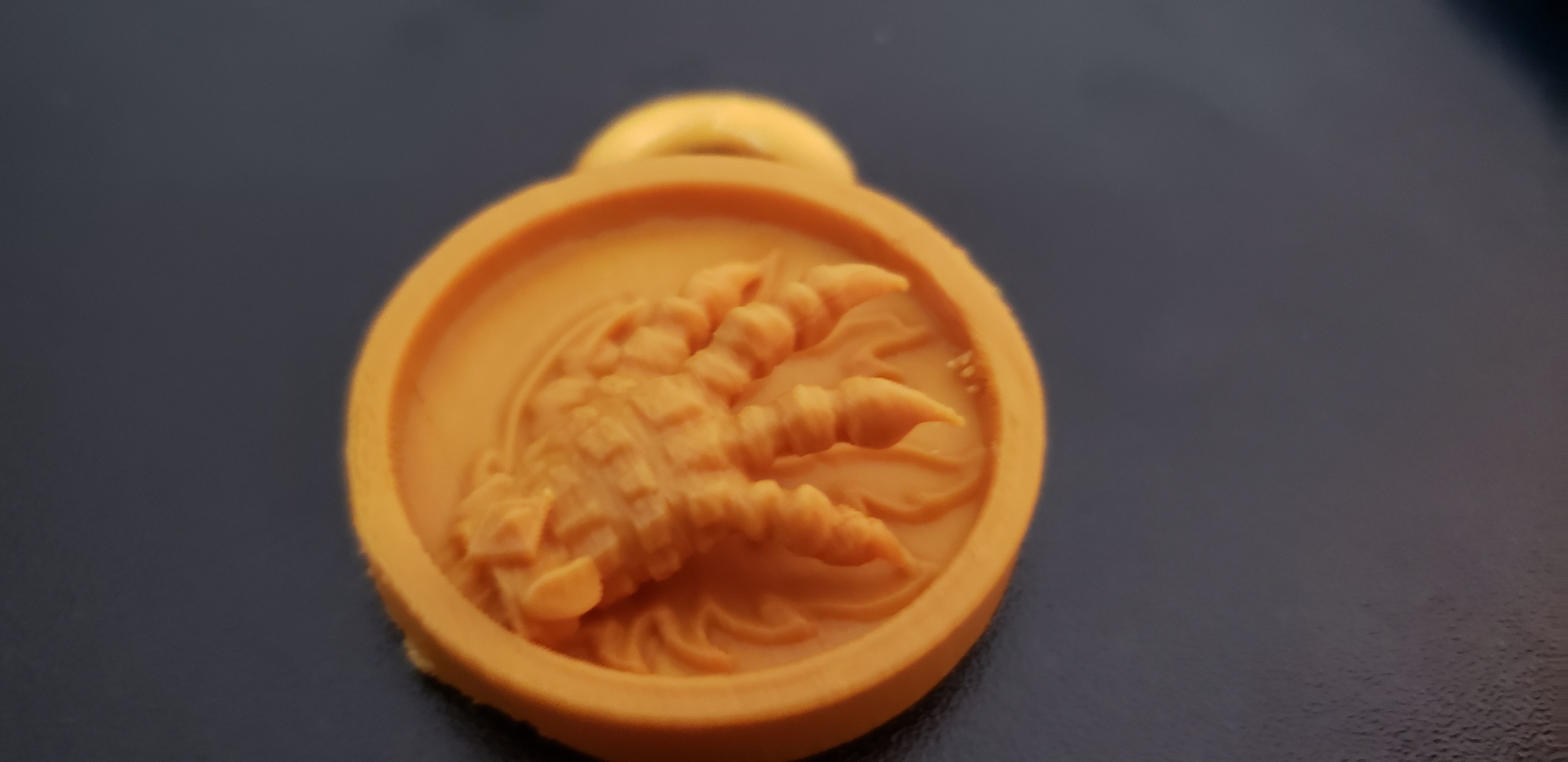 EVOKER WOW KEYCHAIN 3D PRINT 3D print model_3
