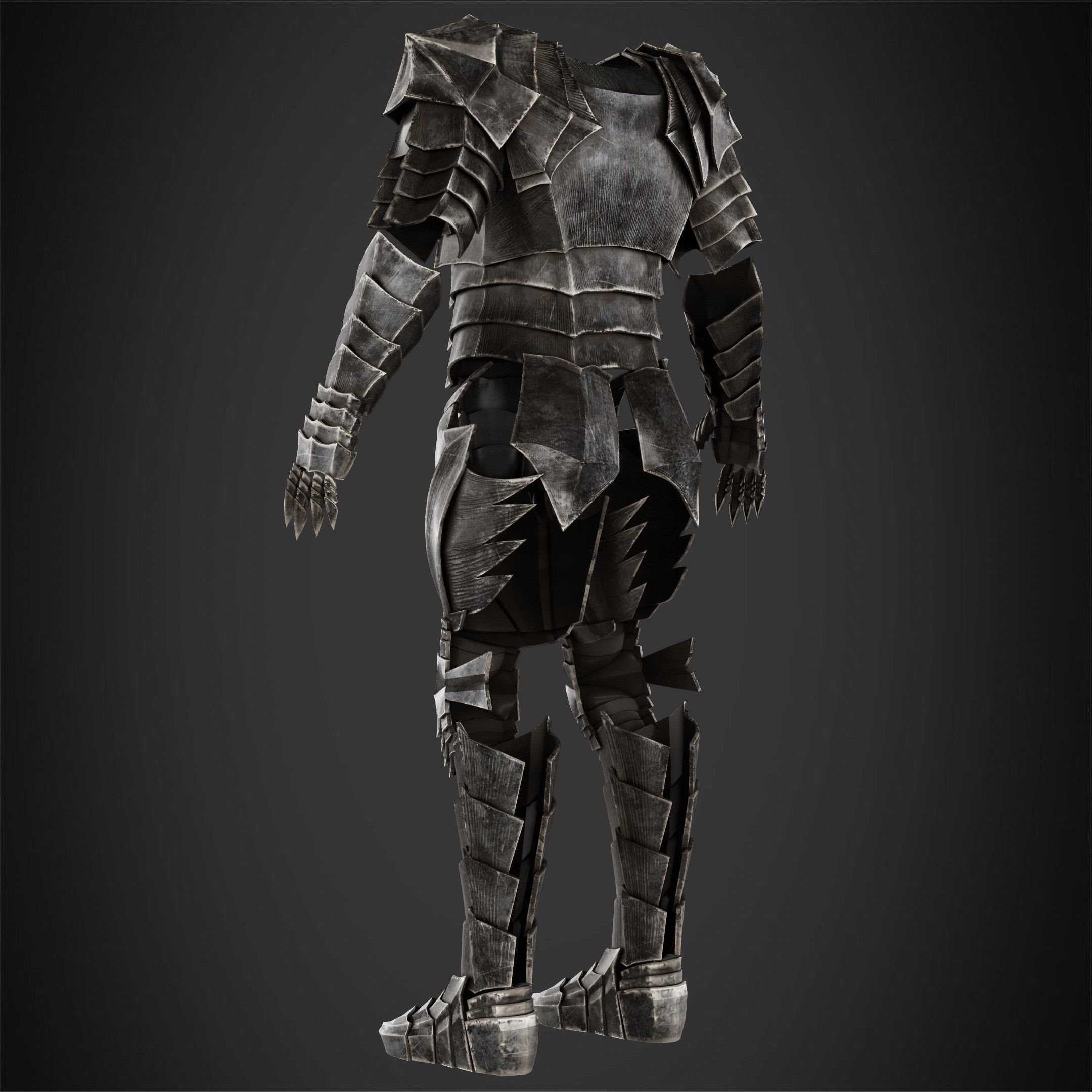 Guts Berserker Armor for Cosplay 3D print model_5