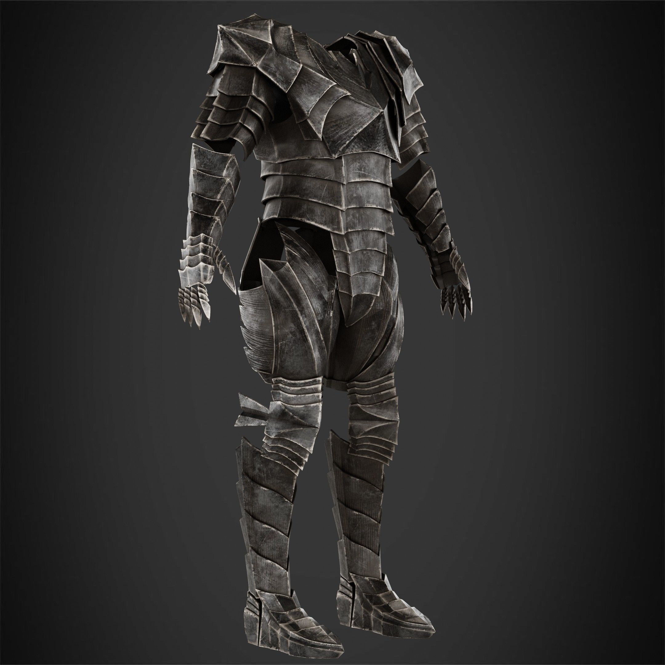 Guts Berserker Armor for Cosplay 3D print model_9