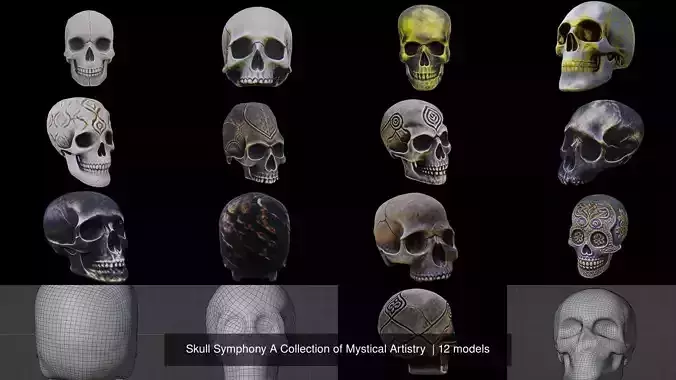 Skull Symphony A Collection of Mystical Artistry  