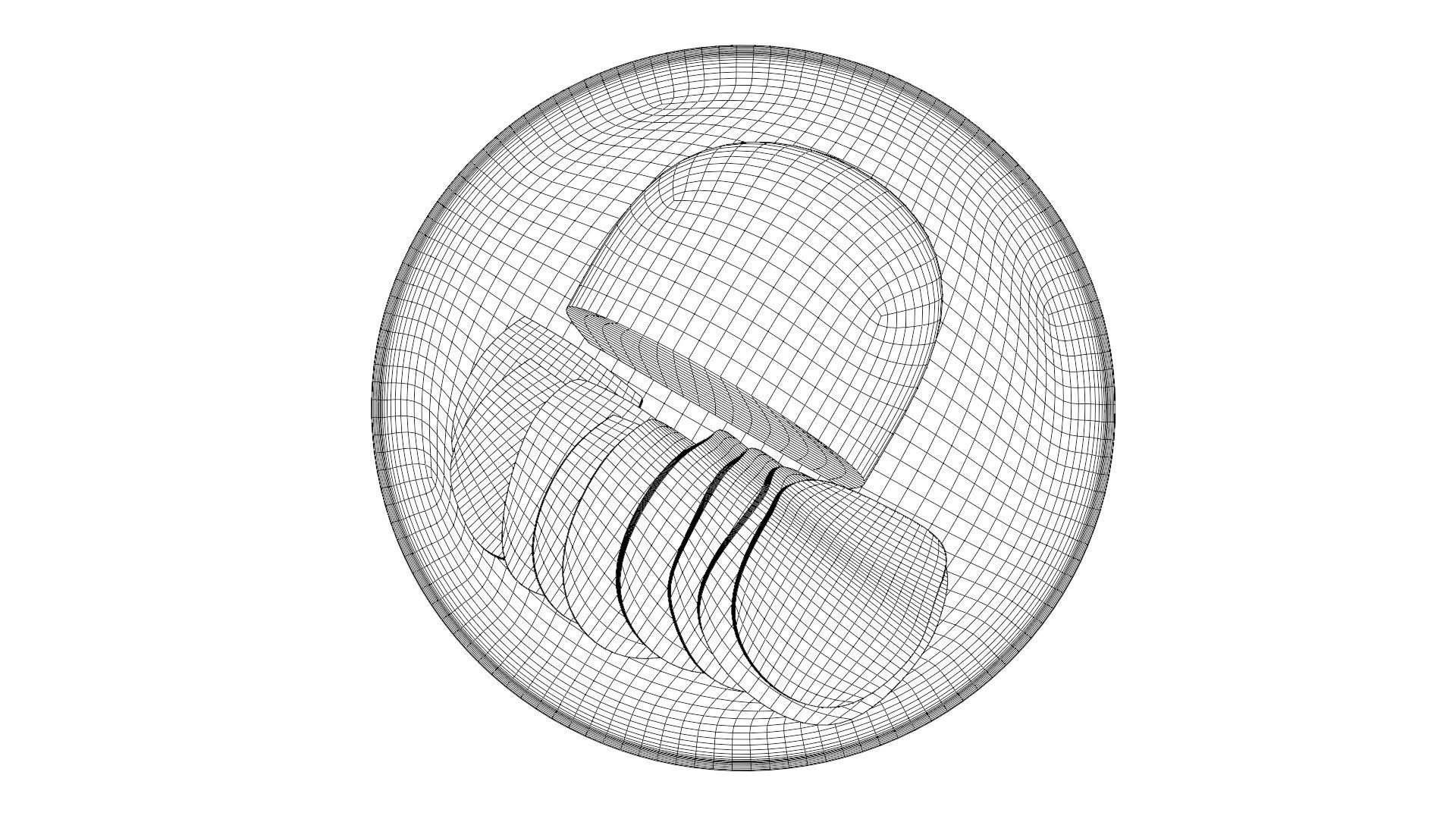 Honey Glazed Ham Slices 3D model_12