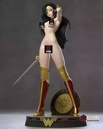 Wonder Woman NSFW STL Ready for 3D Printing