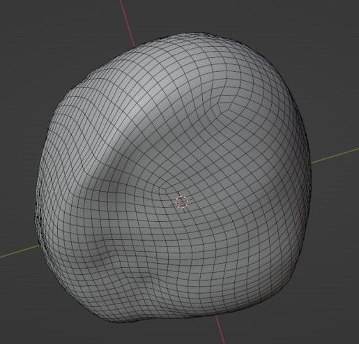 Human heart Low-poly 3D model_6