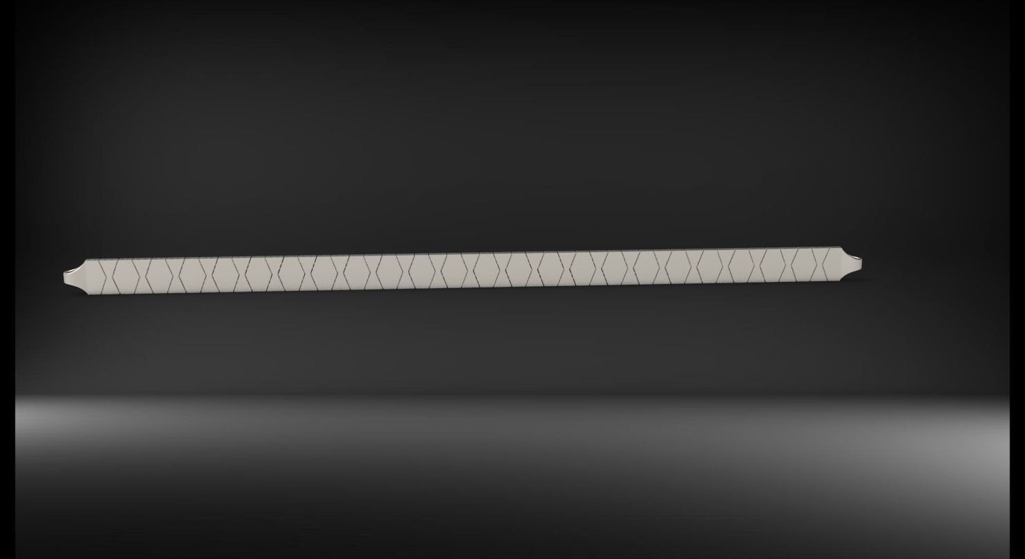 prizmatik desenli 3d zincir bileklik 3D print model_9