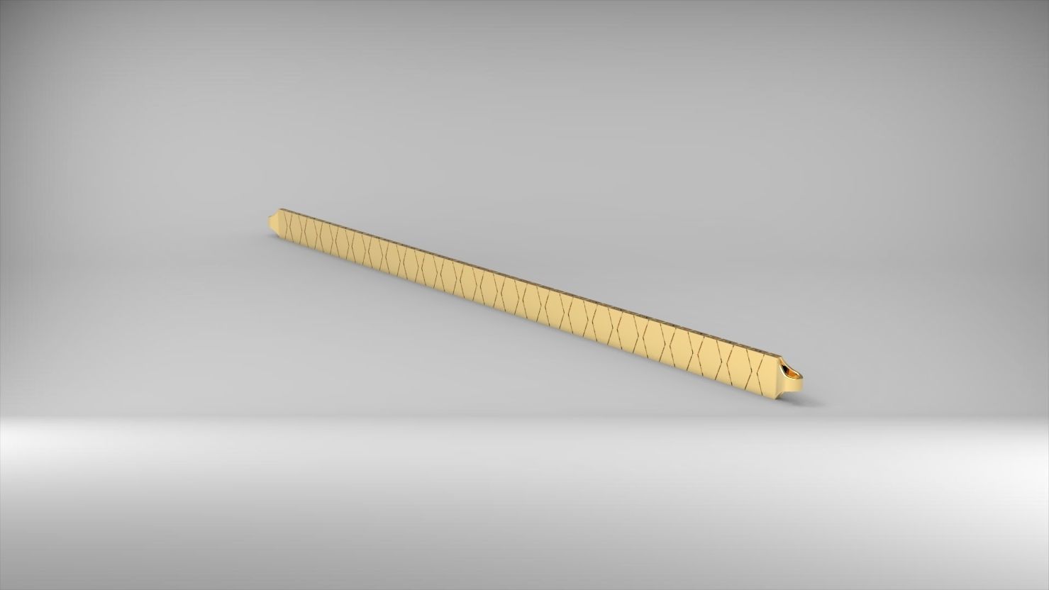 prizmatik desenli 3d zincir bileklik 3D print model_14