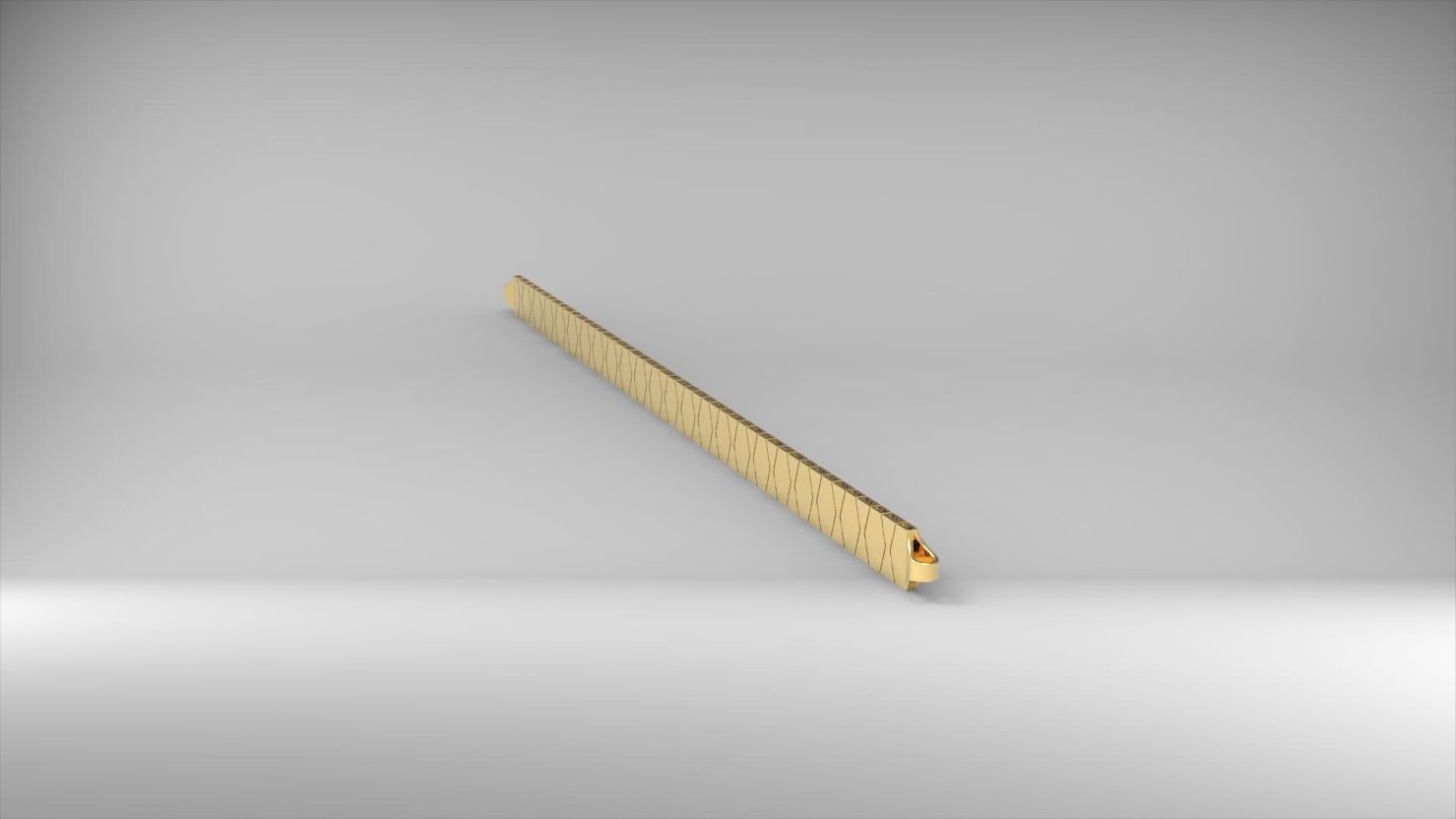 prizmatik desenli 3d zincir bileklik 3D print model_16