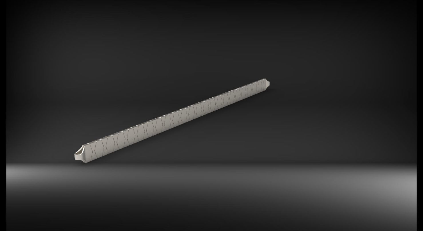 prizmatik desenli 3d zincir bileklik 3D print model_3